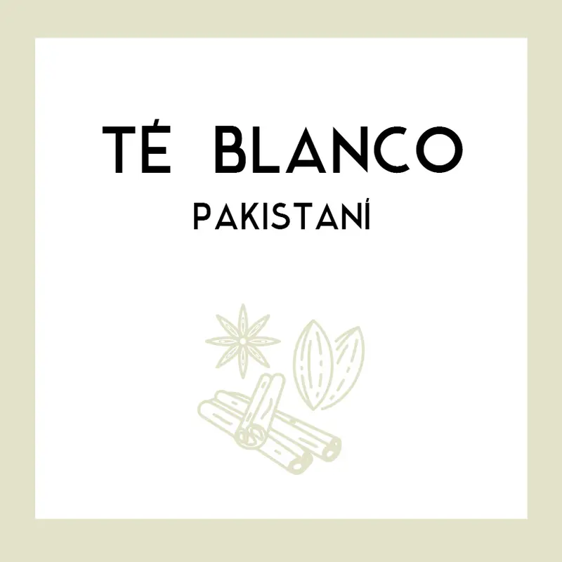 Té Blanco Pakistaní