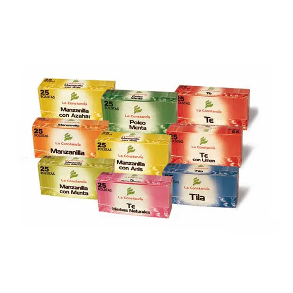 Te de hierbas naturales 12x25 filtros La constancia