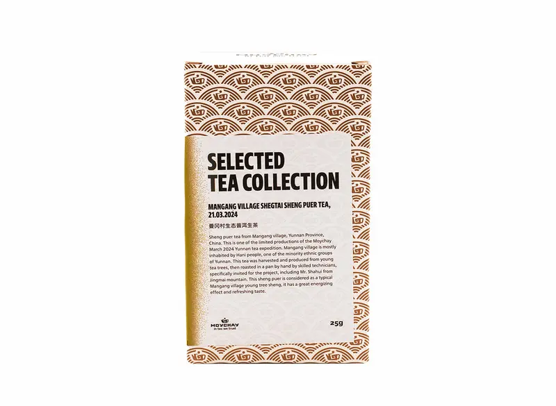 Té de mangang Village Shegtai sheng puer, 21.03.2024, 25g