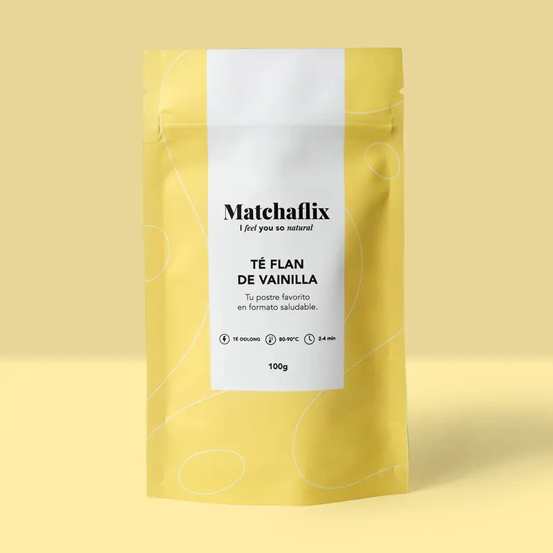 Té Flan de Vainilla
