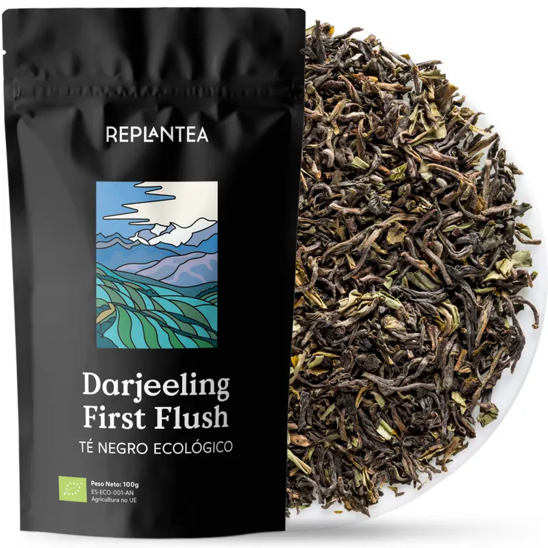 Té Negro Darjeeling First Flush Ecológico 100 gr