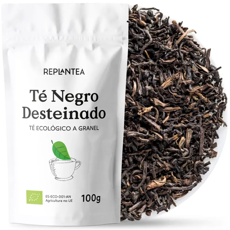 Té Negro Desteinado/Sin Teína Ecológico 100g