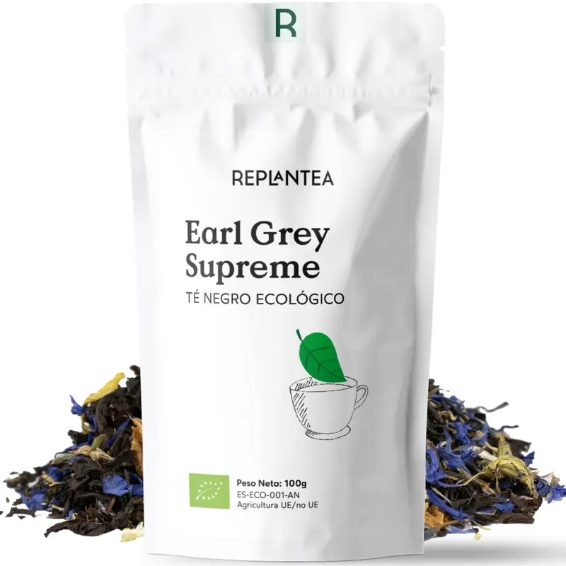 Té Negro Earl Grey Supreme Ecológico 100g