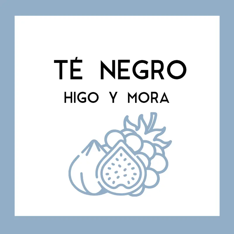 Té Negro Higo y Mora
