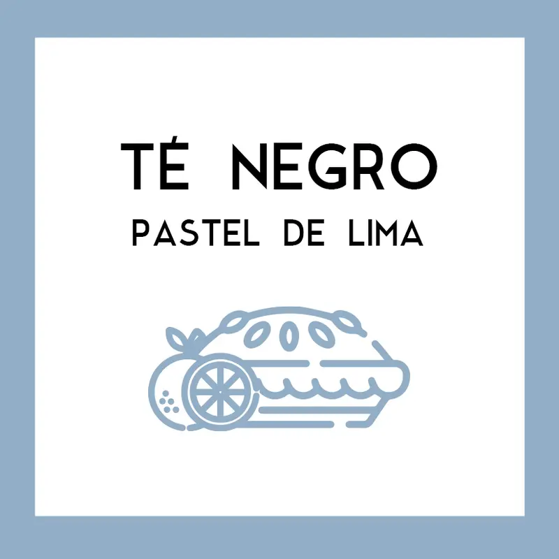 Té Negro Pastel de Lima