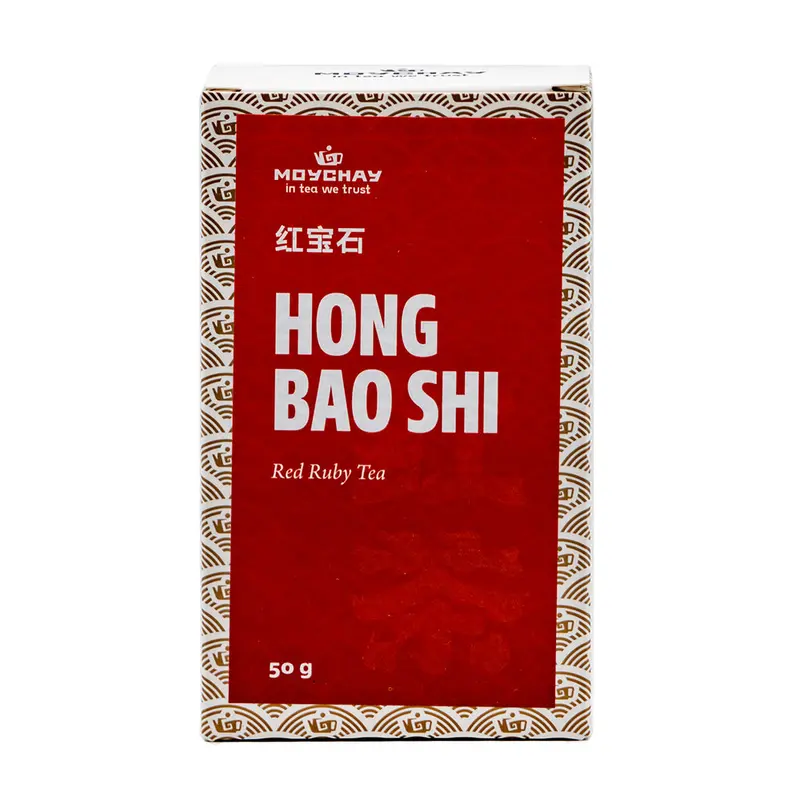 Té negro rojo rubí (Hong Bao Shi)