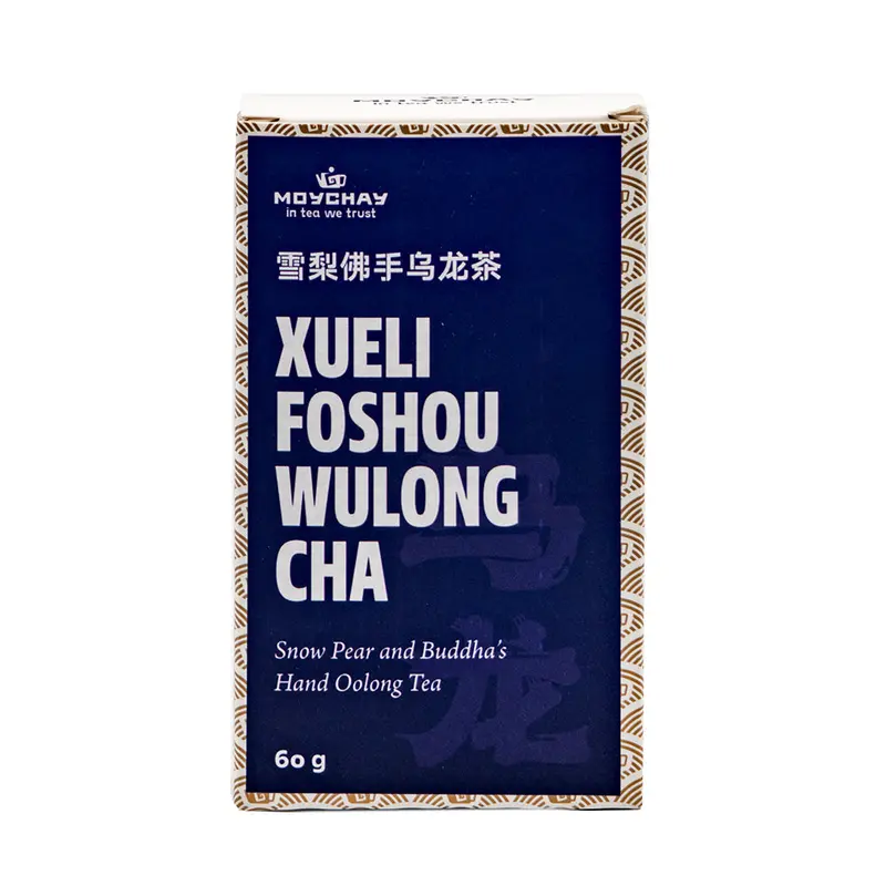 Té Oolong de pera nevada y mano de Buda (Xueli Foshou Wulong Cha)
