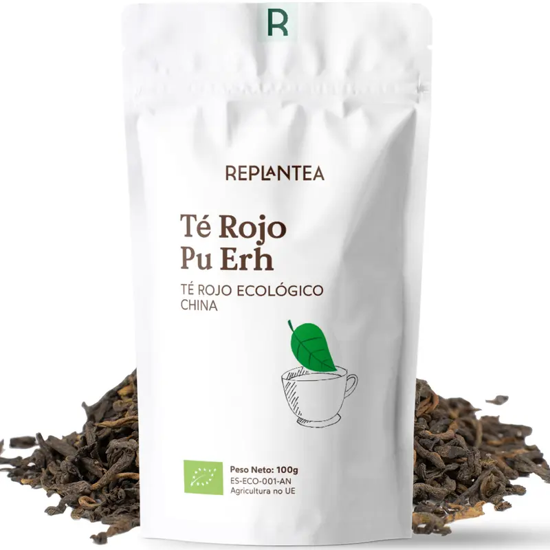 Té Rojo Pu Erh Ecológico 100g