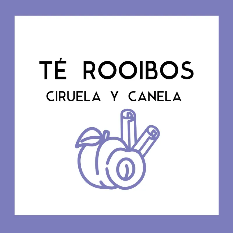 Té Rooibos Ciruela y Canela