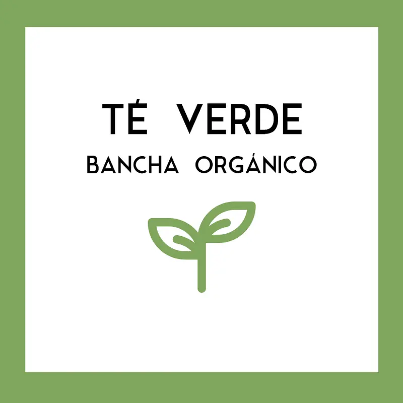 Té Verde Bancha Orgánico