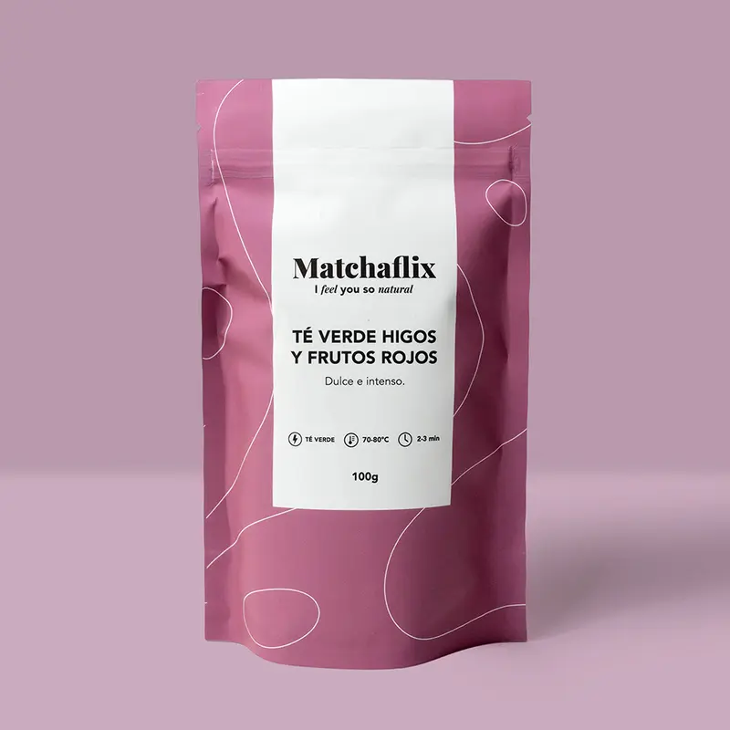 Té Verde Higos y Frutos Rojos