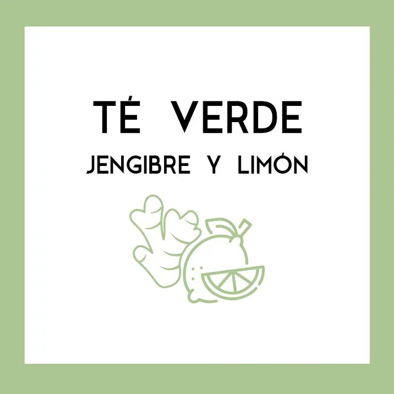 Té Verde Jengibre y Limón