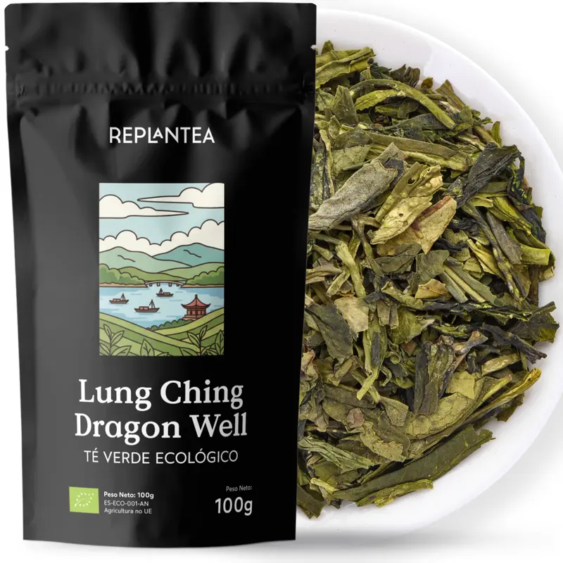 Té Verde Lung Ching Dragon Well Ecológico 100 gr