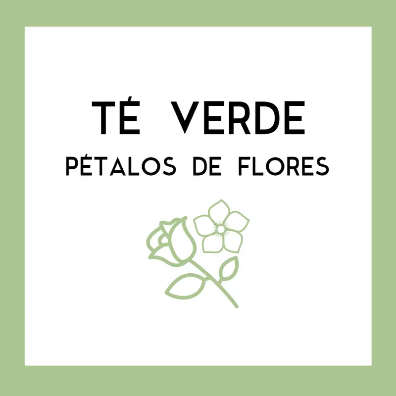 Té Verde Pétalos de Flores