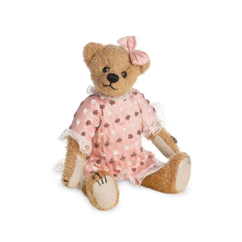 Teddy Hermann - Oso de peluche en miniatura Evelyn 16 cm - oso de colección limitado