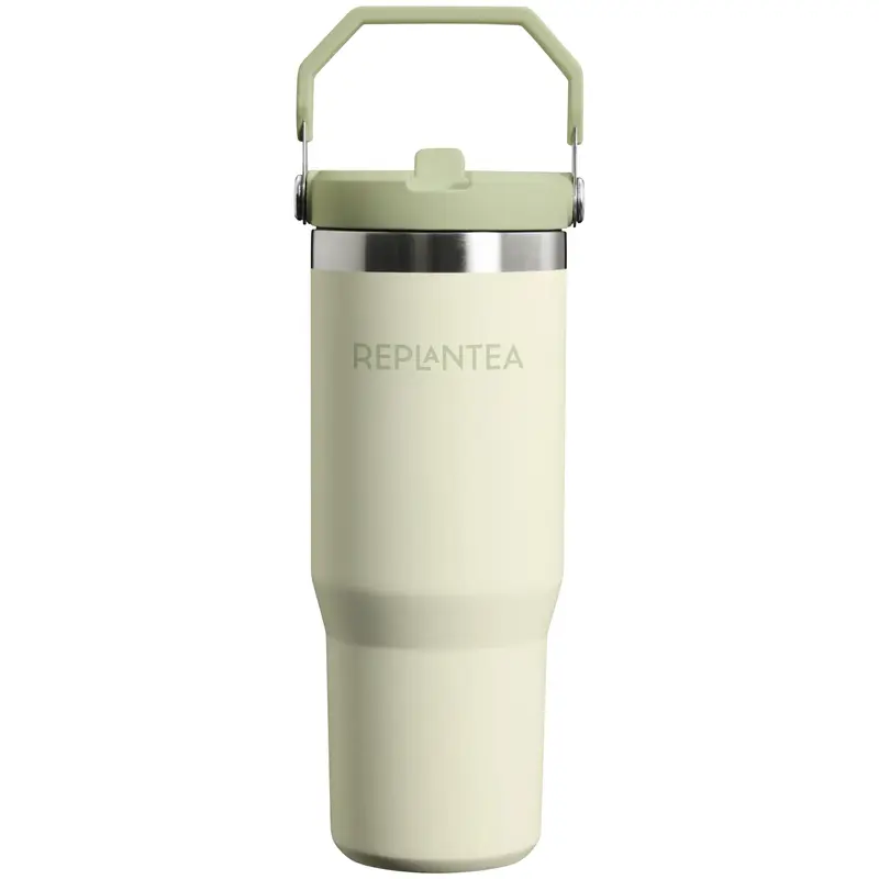 Termo Tumbler REPLANTEA - Botella con Pajita 890 ml