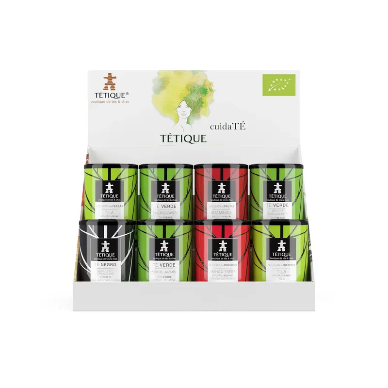 Tés e infusiones biológicos en píramides, 8 Variedades
