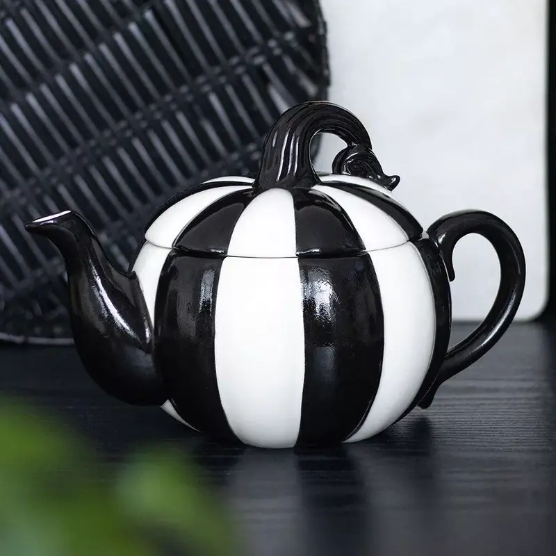 Tetera Calabaza Rayas