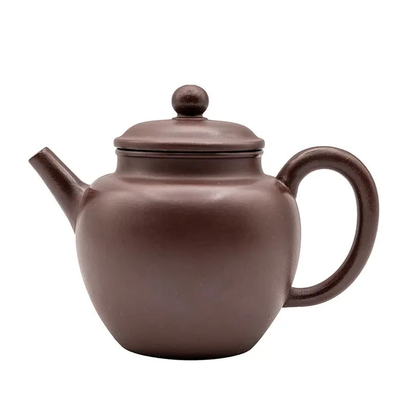Tetera de arcilla Yixing Zisha Linterna de Palacio (Gongdeng), n.º 94743, 165 ml