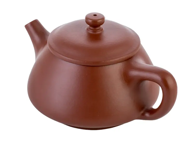 Tetera de arcilla Zhuni Yixing con forma de calabaza elegante (Wen Dan) # 94126