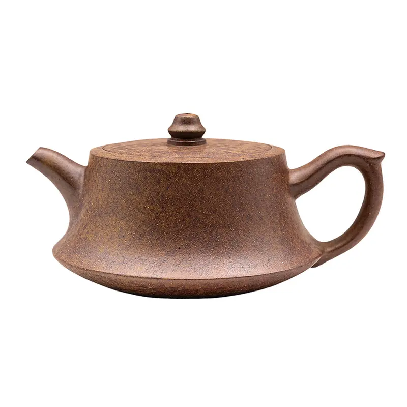 Tetera de barro yixing cocida a leña Han Tiles colorida # 94834