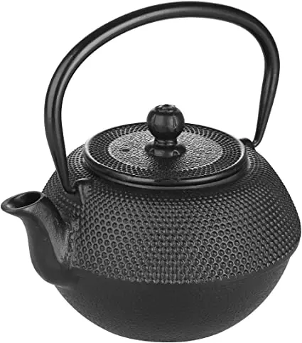 Tetera de Hierro Fundido Negra 1.2L