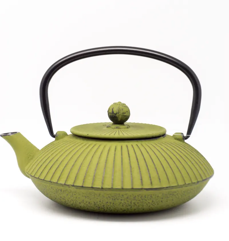 Tetera de Hierro Fundido Verde 0.78L