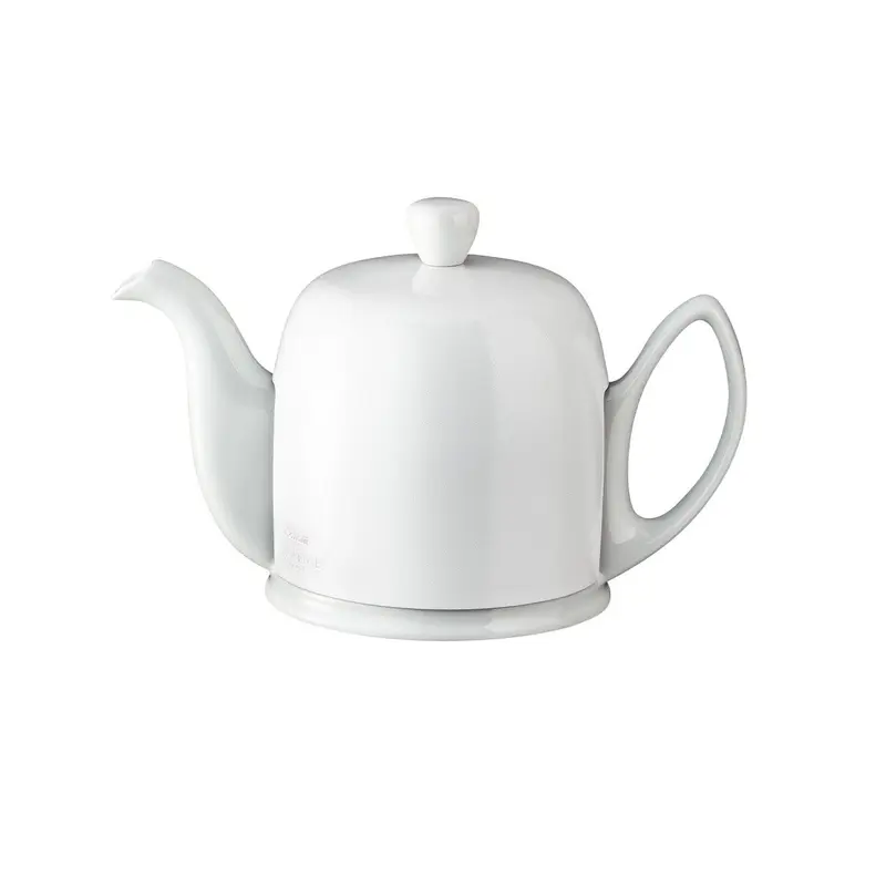 Tetera Salam Blanca Monocromo- 4 Tazas