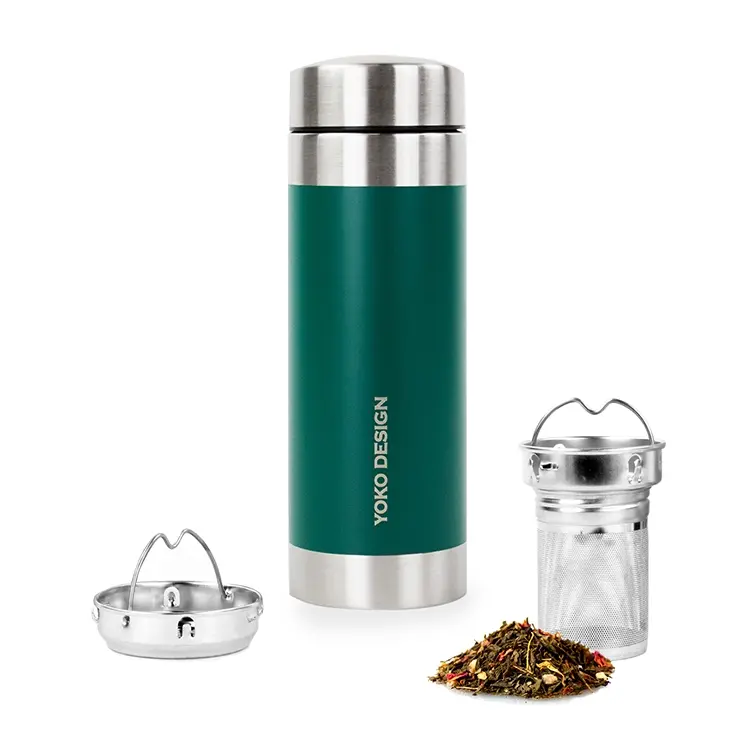 Tetera Térmica Verde Bosque – 350 ml