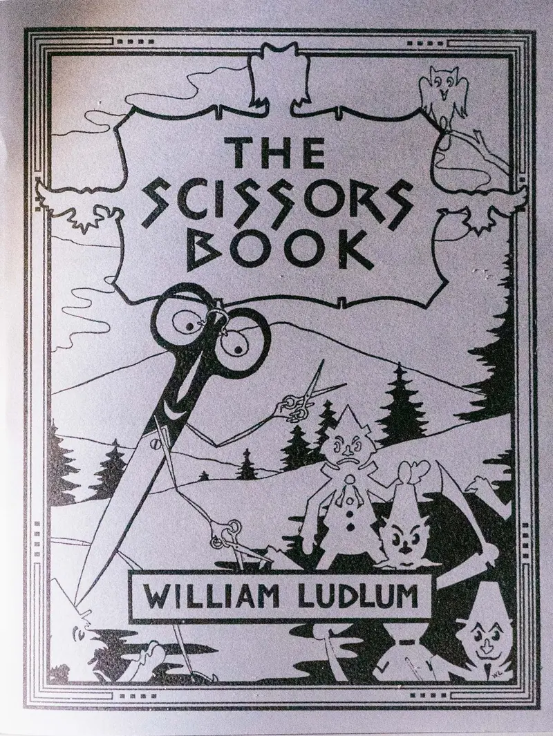 The Scissors Book - Jumbo Press x William Ludlum