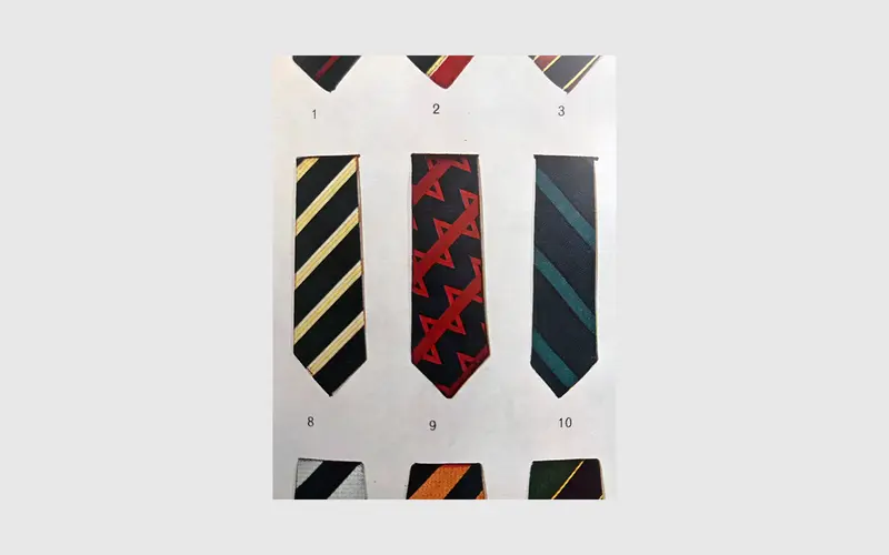TIES. School, University, Navy, Army, Air Force & Club