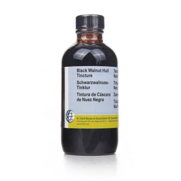 Tintura de Nogal Negro, Extra-fuerte – 120ml - HULDA CLARCK
