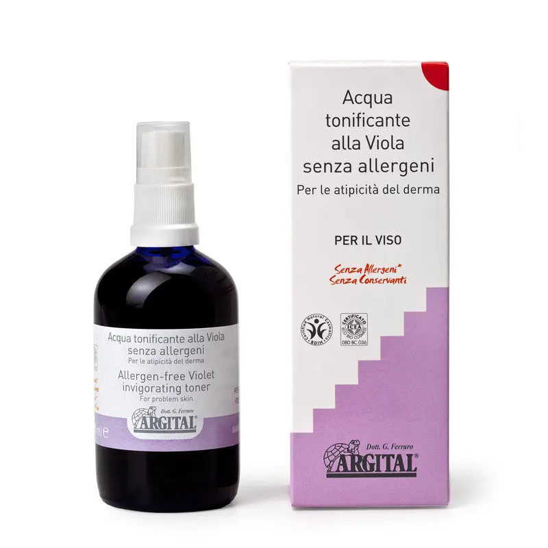 Tonico facial a la violeta sin alergenos bio 125ml Argital