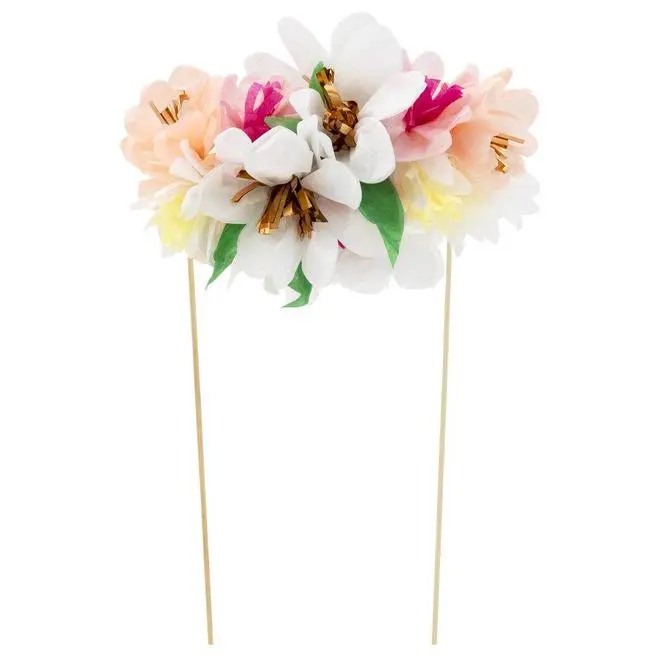 Topper de flores