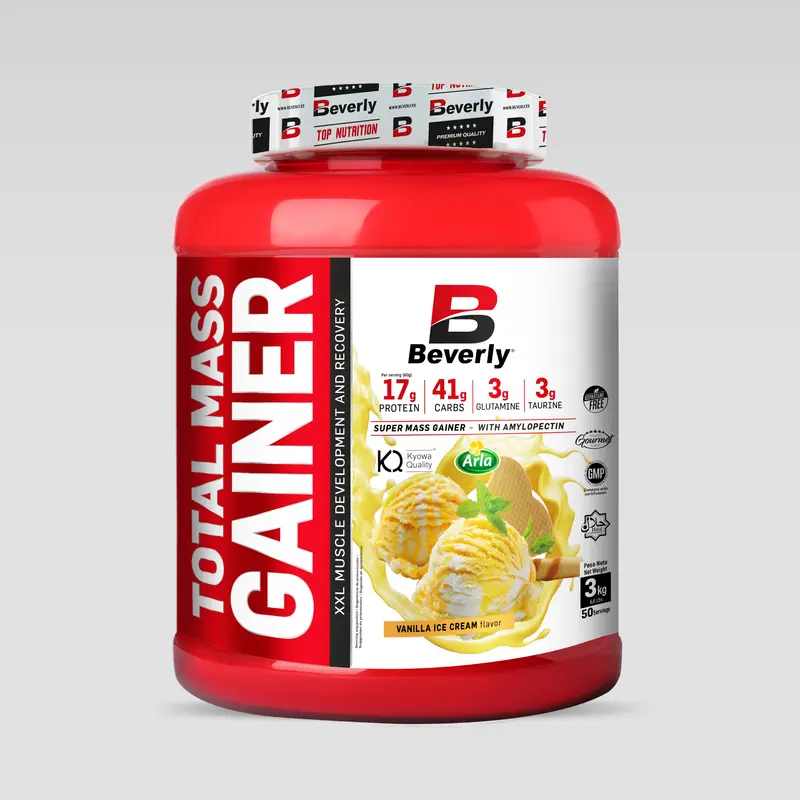 Total Mass Weight gainer - 3 Kg - Vainilla Ice Cream