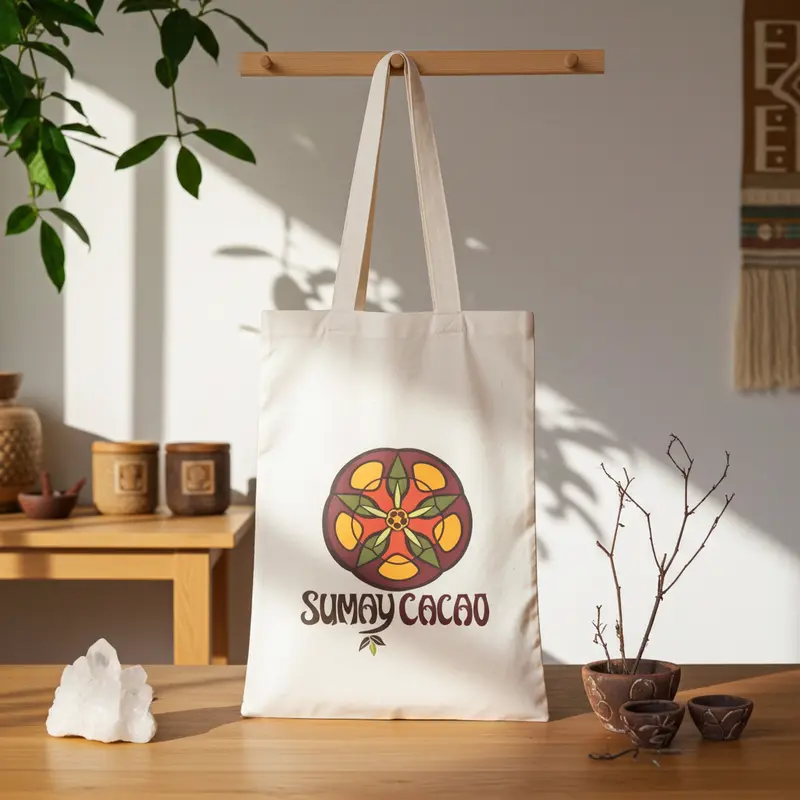 Tote Bag Sumay – Bolsa de Algodón Natural con Diseño Exclusivo