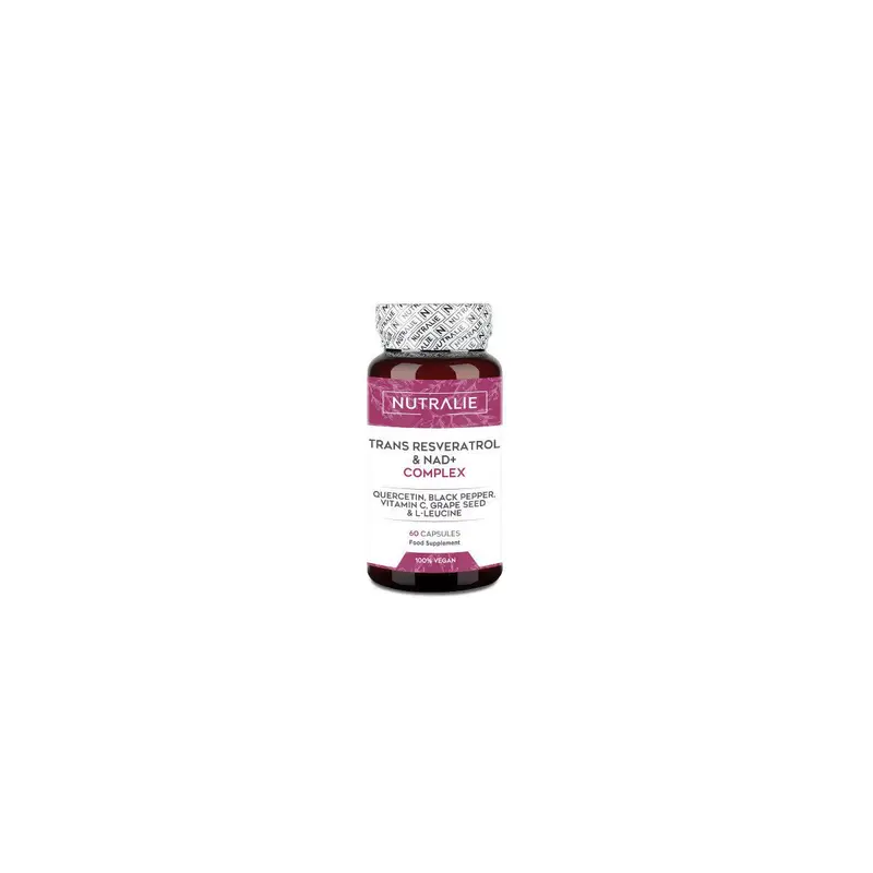 Trans Resveratrol & NAD+ Complex - 60 cápsulas - Nutralie