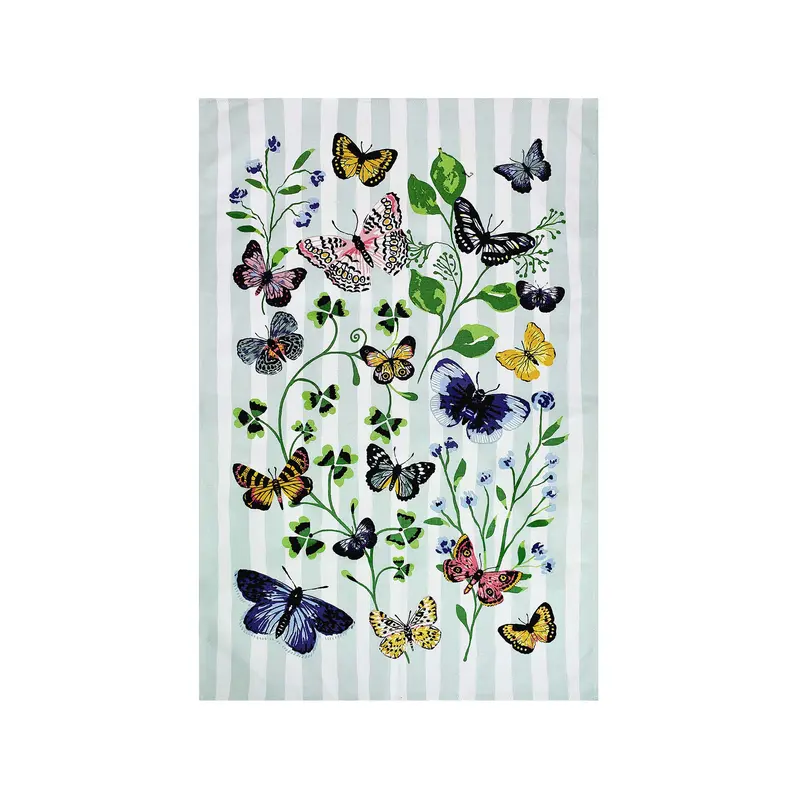 Trapo de cocina de algodón "Butterfly Grove"