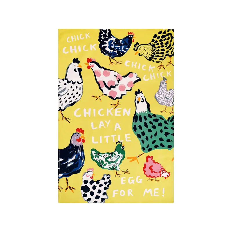 Trapo de cocina de algodón "Chick Chicken"
