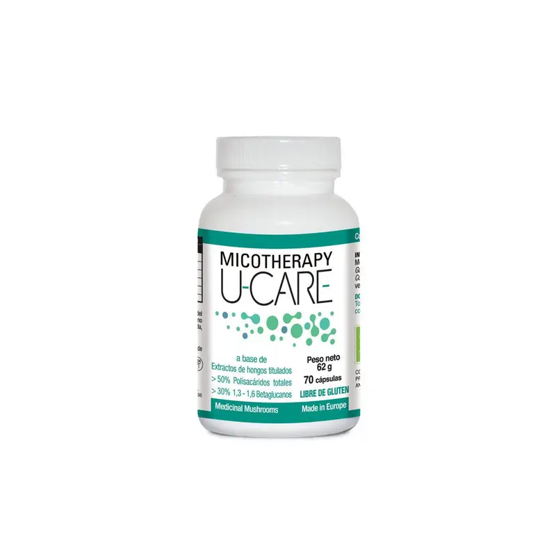U-Care (mezcla 5 hongos) Bio Micotherapy - 70 cápsulas - AVD Reform