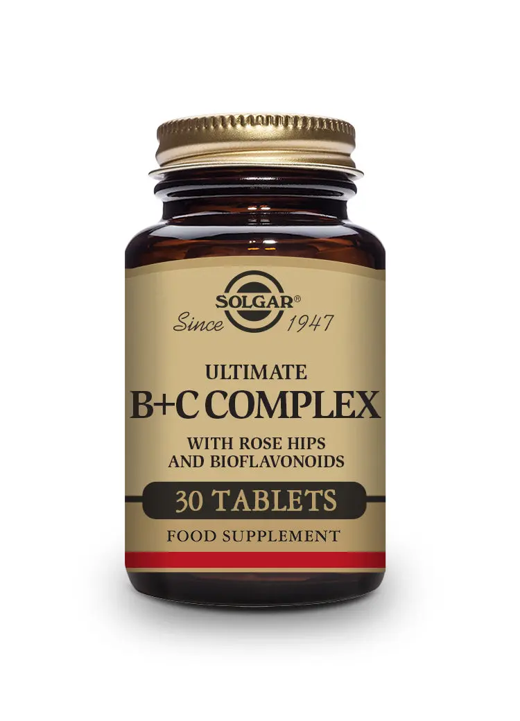 Ultimate B + C Complex - 30 Comprimidos