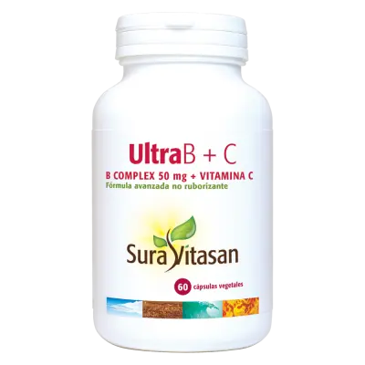 Ultra B Complex + C Coenzimada 60 cápsulas vegetales - SURAVITASAN