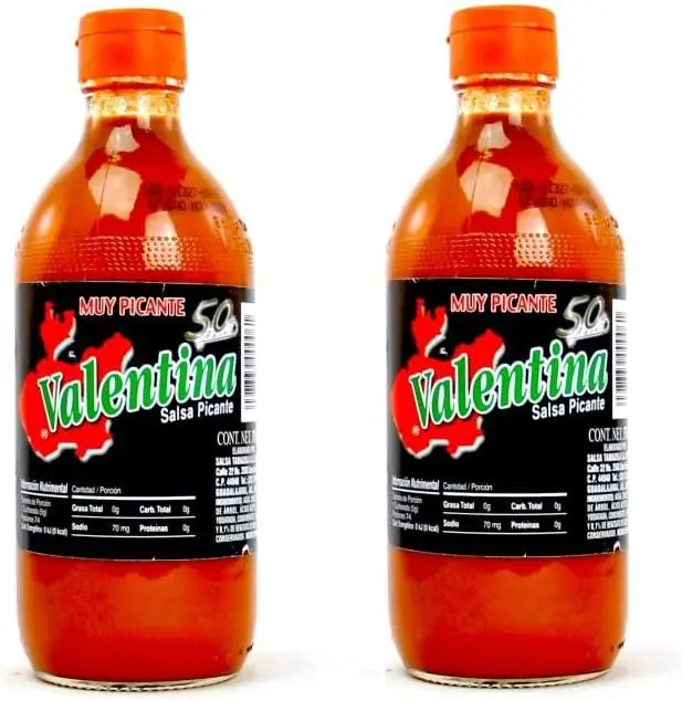 Valentina Salsa Picante Etiqueta Negra (Pack 2x370ml)