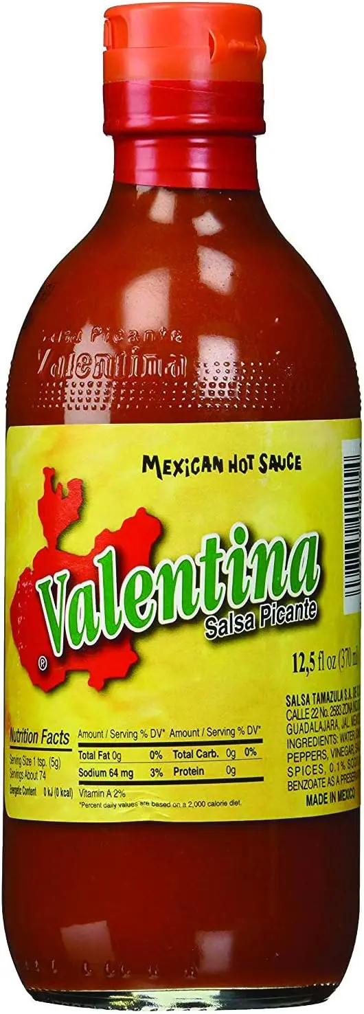 Valentina Salsa Picante Original de México (Botella 370g)