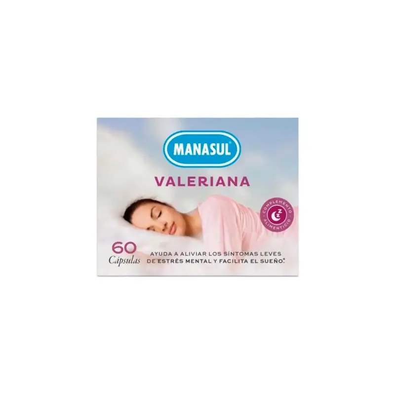 Valeriana Forte - 60 cápsulas - Manasul