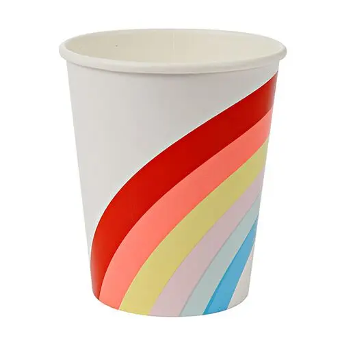 Vasos arcoiris