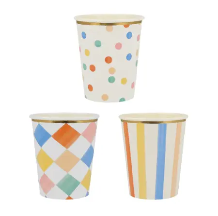Vasos con patrones