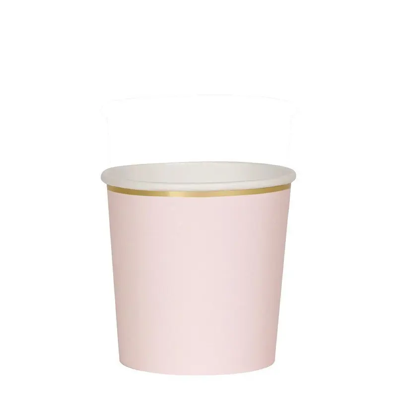 Vasos pequeños rosas pastel