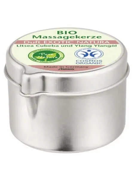 Vela de masaje BIO Exótica Natura - 50ml
