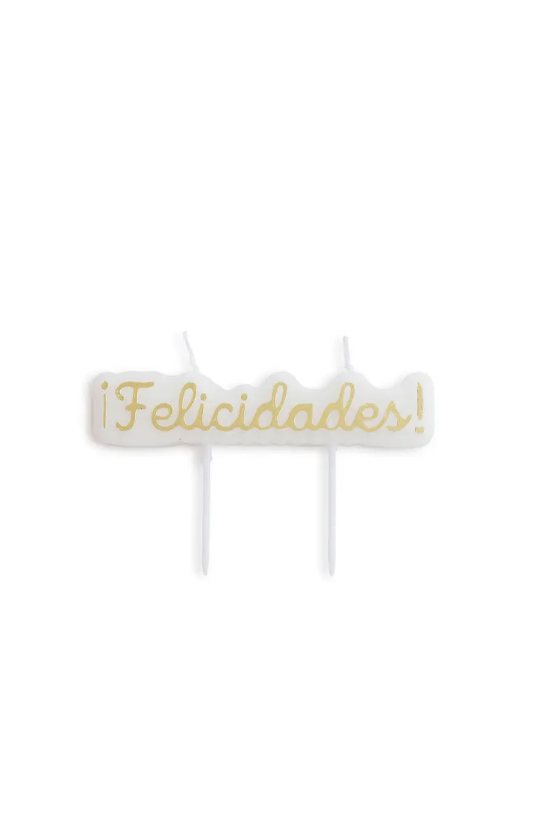 Vela Felicidades Pam Pam